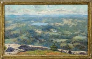 FISKE NOYES Walter,View from the mountaintop, possibly Mt. Greylock i,1924,Eldred's 2018-04-06