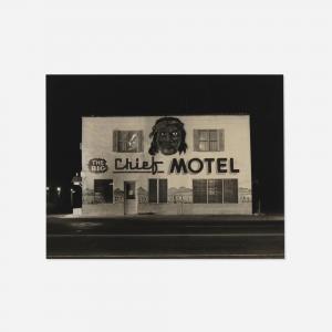 FITCH Steve 1949,Gila Bend, Arizona (Chief Motel),1974,Los Angeles Modern Auctions US 2024-03-08