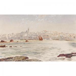 FITCHEW Edward H 1851-1934,view of jaffa,Sotheby's GB 2002-10-15