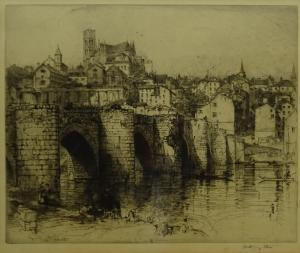 FITTON E. Hedley 1859-1929,Pont St.Etienne,David Duggleby Limited GB 2018-06-22
