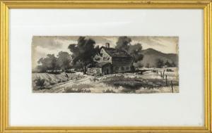 Fitzgerald Boylan 1909,Landscape with farmhouse,Eldred's US 2017-02-17
