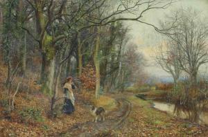 FITZGERALD Florence,Wood gatherer,Christie's GB 2015-09-24