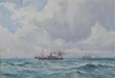 FITZGERALD Frederick R. 1897-1938,Steamships in a choppy sea,Woolley & Wallis GB 2007-07-16
