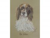 FITZGERALD S WILSON,Rex Withers, portrait of a Springer Spaniel,1994,Tamlyn & Son GB 2017-01-18