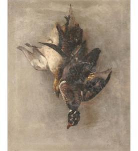 FITZGIBBONS 1800-1800,Hunting still life,1899,Ripley Auctions US 2010-12-18