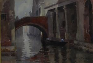 FITZROY Cyril 1861-1939,Ponte Panada, Venice,1893,Dreweatts GB 2015-03-26