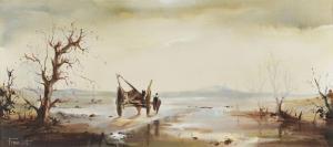 Fitzsimons Frank,HORSE & CART AT STRANGFORD LOUGH,Ross's Auctioneers and values IE 2024-04-17