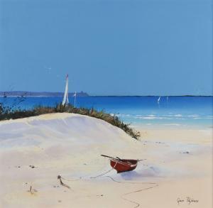 FITZSIMONS Gavin,THE BEACHED BOAT,Ross's Auctioneers and values IE 2024-04-17