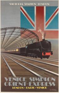 FIX MASSEAU Pierre 1905-1994,VENICE SIMPLON ORIENT - EXPRESS,1981,Bonhams GB 2024-02-01