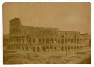 FLACHERON Frédéric, Comte 1813-1883,Roma. Il Colosseo,1850,Gonnelli IT 2022-12-01