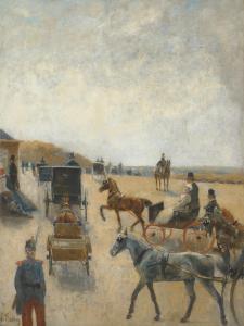 FLAMENG Leopold 1831-1911,Horses and carriages,Christie's GB 2021-07-15