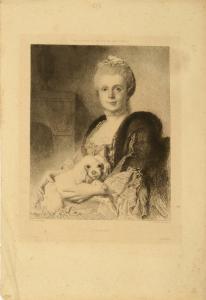 FLAMENG Leopold,Portrait de la collections du palais de San Donato,Veritas Leiloes 2023-01-24