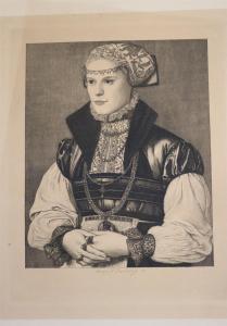 FLAMENG Leopold 1831-1911,Portrait of a German Noblewoman,1880,Sloans & Kenyon US 2023-07-27