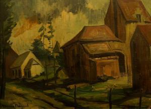 FLAMENT Maurice 1884-1968,House in landscape,Rosebery's GB 2020-12-09