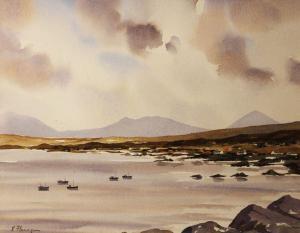 FLANAGAN Moria,Fishing Boats Donegal,Gormleys Art Auctions GB 2015-11-03