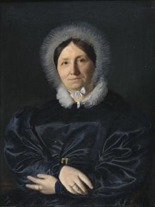 FLANDRIN Auguste,Portrait de Madame Chastel, née Marguerite Ophe-Ga,1834,Conan-Auclair 2022-12-17
