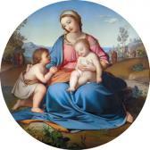 FLATZ Johann Gebhard 1800-1881,Madonna col Bambino e S. Giovannino,Palais Dorotheum AT 2008-10-15