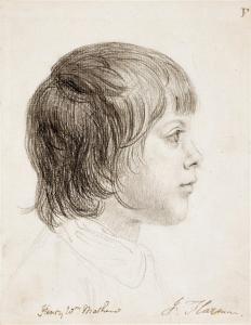 FLAXMAN John 1755-1826,Portrait of Henry William Mathew,Sotheby's GB 2023-07-06