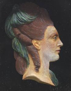 FLAXMAN John 1755-1826,Portrait of Martha Washington,Aspire Auction US 2022-04-14