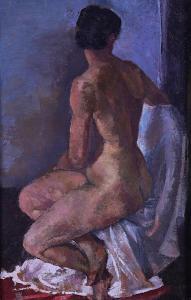 FLEETWOOD WALKER Bernard 1893-1965,Seated female nude,Bellmans Fine Art Auctioneers GB 2022-05-10