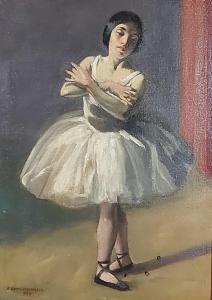 FLEETWOOD WALKER Bernard 1893-1965,study of a Ballerina,Jacobs & Hunt GB 2023-02-03