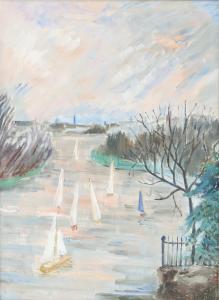 FLEISCHMANN A,The Thames at Chiswick Mall,Ewbank Auctions GB 2019-11-28