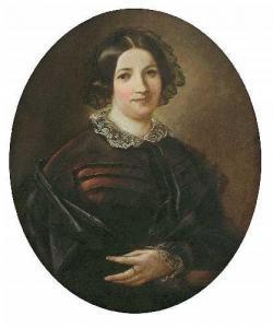 FLEISCHMANN August 1800-1800,Damenportrait (Mathilde Graf),Scheublein Art & Auktionen DE 2010-06-25