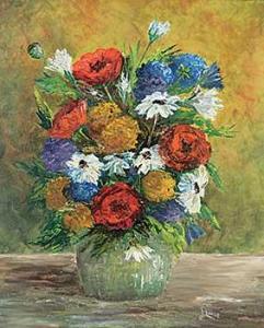 FLEMING ELAINE 1928-2014,Untitled - Floral Still Life,Levis CA 2017-05-20