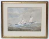 FLEMING W,Steam Sail ship portrait,1874,Dickins GB 2017-05-05