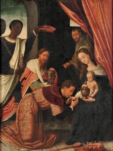 FLEMISH SCHOOL,Adoration of the Magi,Skinner US 2015-09-11