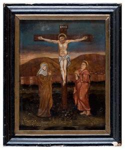 FLEMISH SCHOOL,CRISTO CROCIFISSO CON LA VERGINE E SAN GIOVANNI EVANGELISTA,Babuino IT 2014-04-14