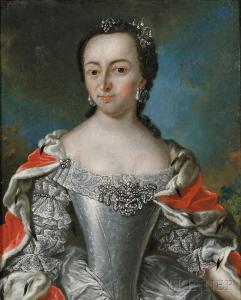 FLEMISH SCHOOL,Elegant Lady with Jewels and Ermine,Skinner US 2015-05-29