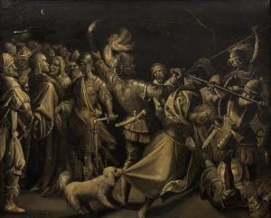 FLEMISH SCHOOL,The Betrayal of Christ,17th Century,Bonhams GB 2024-04-10