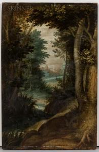 FLEMISH SCHOOL (XVII),Style Distant Landscape through a Forest Glade,Skinner US 2018-10-13