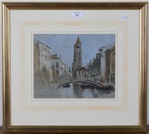FLEMMING Anthony 1900-1900,Venice, St Barbius,1988,Tooveys Auction GB 2020-10-28