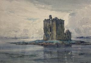 FLEMWELL George Jackson 1865-1928,Rosyth Castle,1900,David Duggleby Limited GB 2024-03-15