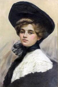 FLETCHER Margaret 1862-1943,Dorothy Hume Myles nee Fletcher,1904,Canterbury Auction GB 2014-10-07