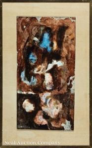 FLETTRICH Leonard Theobald 1916-1970,Untitled (Flambeau),1971,Neal Auction Company US 2020-09-11