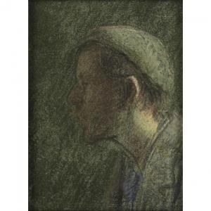 FLEURY Madeleine,Portrait of Ralph Radcliffe Whitehead,1891,Rago Arts and Auction Center 2012-02-25