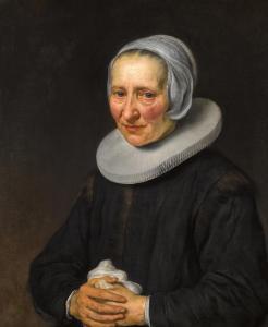 FLINCK Govaert 1615-1660,Portrait of an old woman,Sotheby's GB 2023-07-05