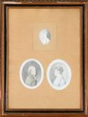 Flint Andreas,Three miniature portraits depicting a married coup,Bruun Rasmussen 2017-08-07