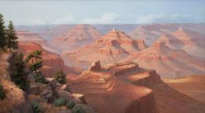FLITNER David 1900-1900,Untitled (Red Canyons),1995,Hindman US 2020-10-29