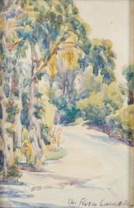 FLORA CARAVIA Thalia 1871-1960,Forest Scene,Shapiro Auctions US 2024-01-27