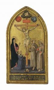 FLORENTINE SCHOOL,The Crucifixion with Saints Francis and Anthony,Christie's GB 2016-07-07