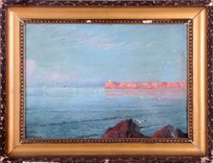 FLORIAN Dimitrie 1899-1979,Coastal Scene,Gray's Auctioneers US 2014-02-05