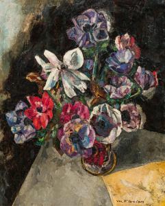 FLORIAN Maximilian 1901-1982,Still life with flowers,1933,im Kinsky Auktionshaus AT 2020-12-15