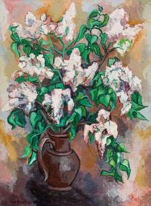 FLORIAN Maximilian 1901-1982,White lilac,1949,im Kinsky Auktionshaus AT 2020-06-25