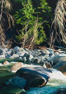 FLORIAN Robert 1964,Morning at Lynn Creek,Heffel CA 2021-01-28