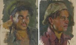 FLORIS Carmelo 1891-1960,Ritratti,1936,Antonina IT 2003-05-20