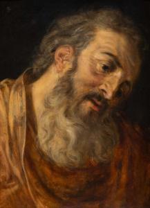 FLORIS Frans de Vrient I,A portrait of a bearded man wearing a red robe,Venduehuis 2023-11-14